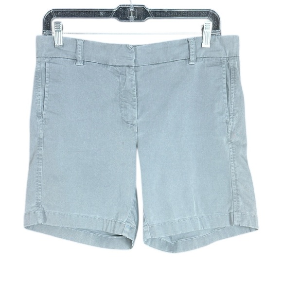 J.Crew Gray Chino 7” Stretch Shorts Size 4 - Picture 8 of 10